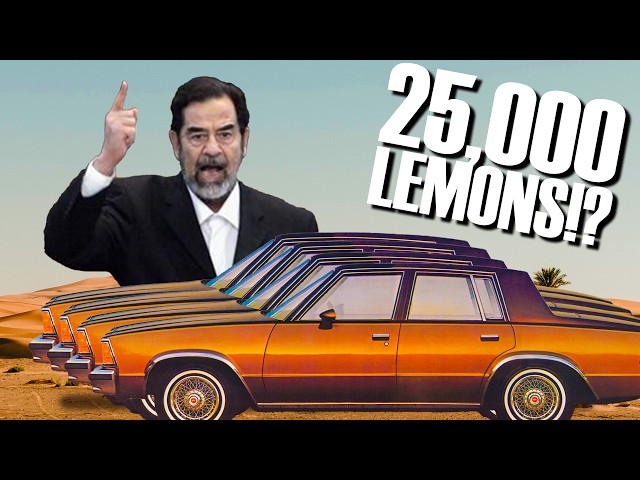GOTCHA: When GM Sold 25,000 Busted Cars to Saddam Hussein