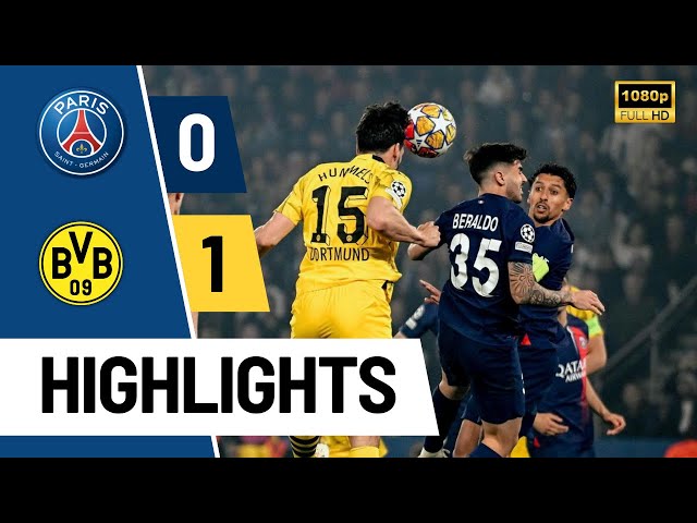 PSG vs Broussia Dortmund 0-1 Extended Highlights & All Goals 2024 Hummels Goal🔥