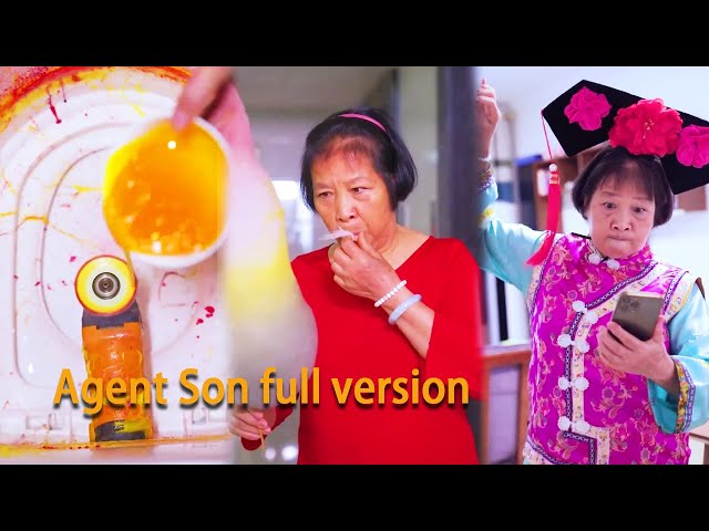 Agent Son full version：Mom ate the candy made in the toilet! #GuiGe #hindi #funny #Virus #spy comedy