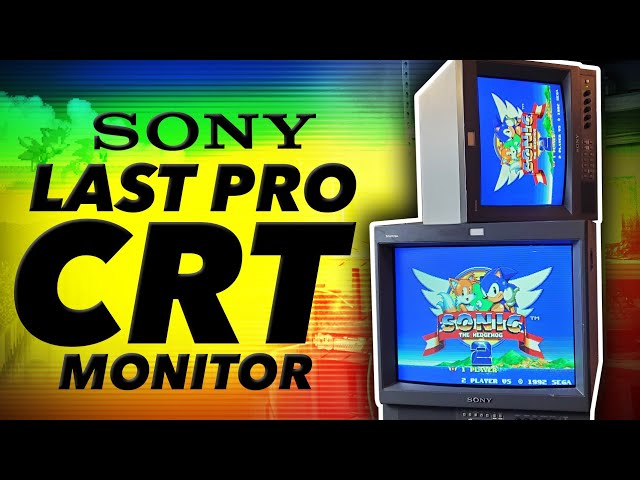 Sony's Last Pro CRT - PVM 20L2 Trinitron Deep Dive