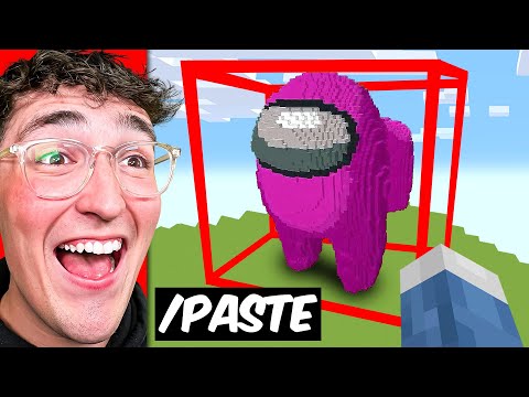 I Secretly Cheated Using //BUILD in a Minecraft Build Battle
