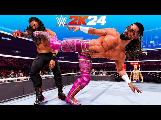 30 Man Royal Rumble Draft in WWE 2K24!