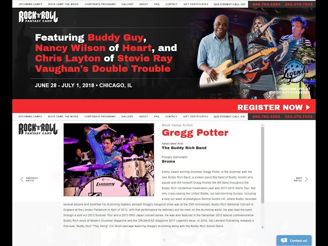 Gregg Potter meets Ian Paice in LA at the Whisky A Go Go 2-16-2020