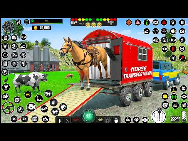 Wild Animal Transport Truck - Android Gameplay - #1