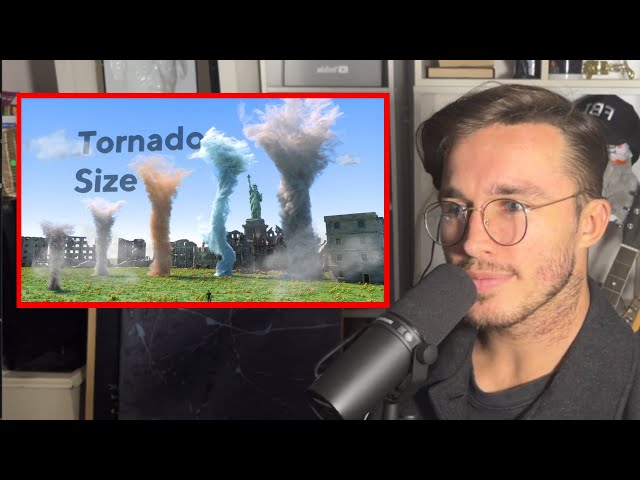 Physicist Reacts to Tornado Size Comparison