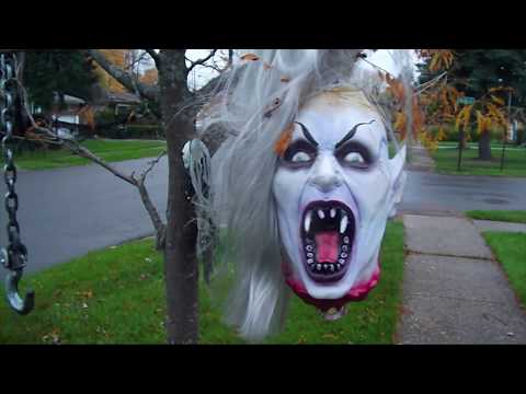 HALLOWEEN Decorations Display - Monsters, Ghouls, Vampires, Skeletons & Clowns