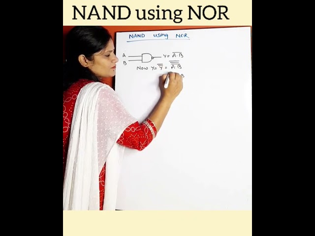 NAND gate using NOR