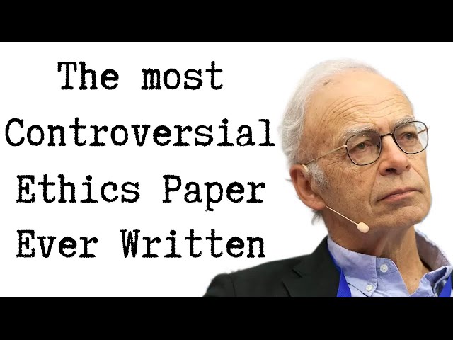 Peter Singer - ordinary people are evil