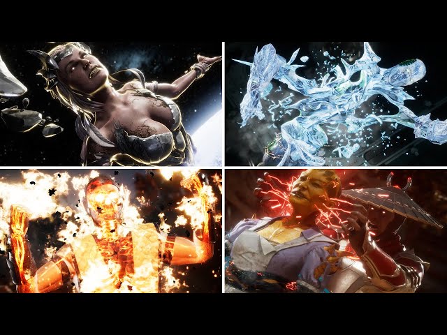 Mortal Kombat 11 Ultimate - All Fatalities (2024) All DLC