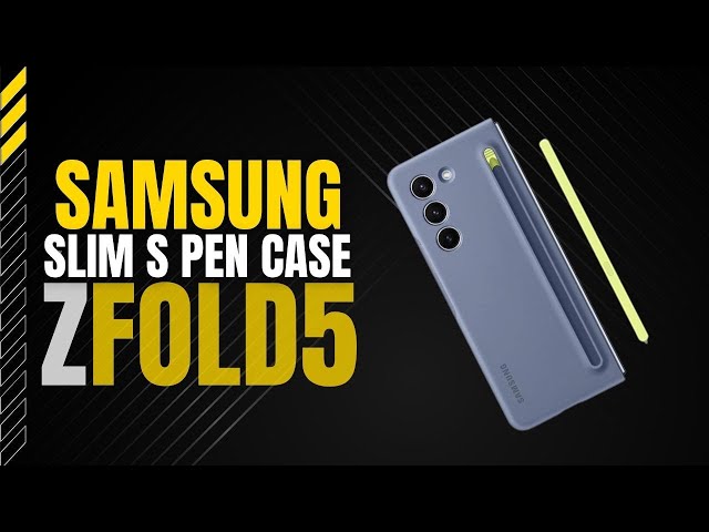 Samsung Galaxy Z Fold 5 Slim S Pen Case REVIEW - Best Case?