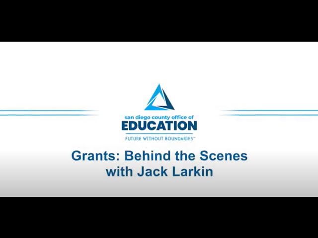 Grants: Behind the Scenes with Jack Larkin