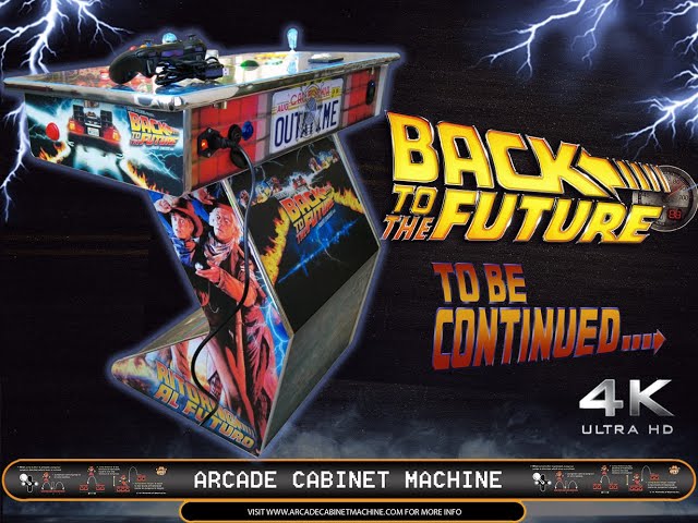 © Pedestal Games 4K Hyperspin- Arcade Cabinet Machine - "Back to the Future"