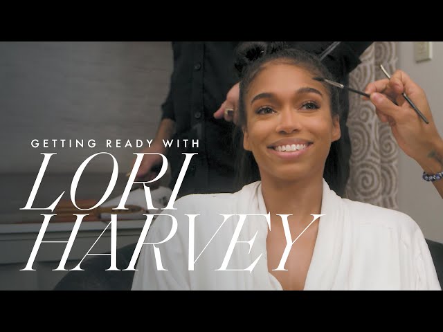 This is How Lori Harvey Gets Ready For the Coach Spring ‘22 Show | Getting Ready With | ELLE