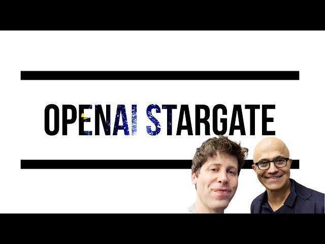 Why Does OpenAI Need a 'Stargate' Supercomputer? Ft. Perplexity CEO Aravind Srinivas