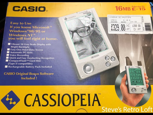 Relive the 90's - a time without smart phones - you need the Casio Cassiopeia E15