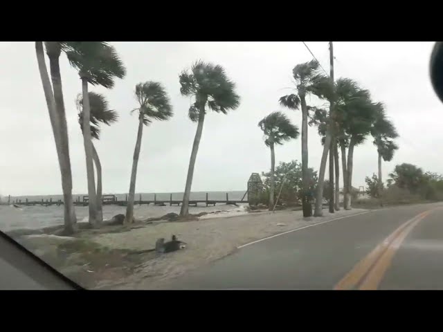 LIVE - Hurricane Nicole About To Hit Florida