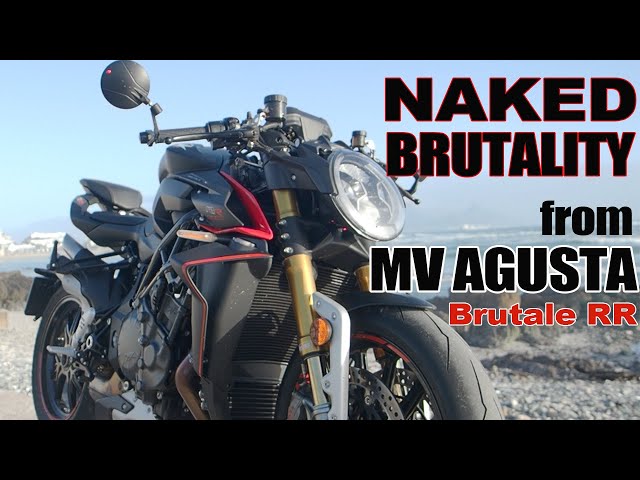 MV Agusta Brutale RR: ultimate naked performance from the Motorcycle Artists.