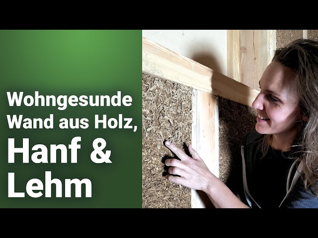 Wohngesunde Wand aus Hanf & Lehm? | Baustellen Besuch