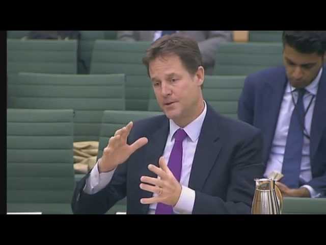 Privacy and Security hearing - Nick Clegg - Truthloader