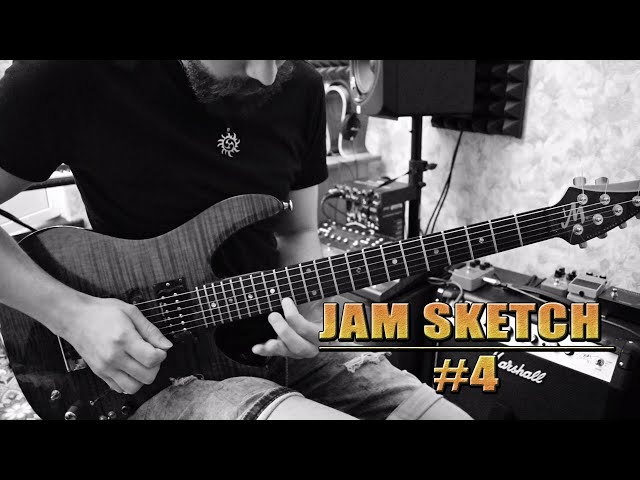 Andrey Korolev - Jam Sketch #4 (Atmospheric Backing Track) Marshall SL-5