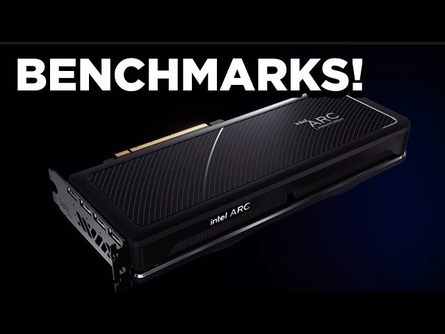 FINALLY Desktop ARC GPU Benchmarks!