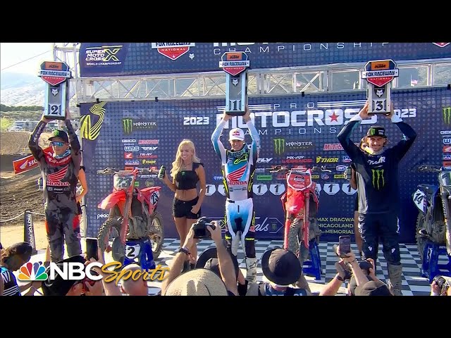 Jett Lawrence starts 450 career strong with Fox Raceway win in Round 1 | Motorsports on NBC