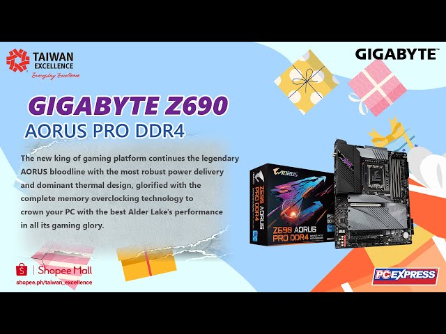 MB GIGABYTE Z690 AORUS PRO DDR4