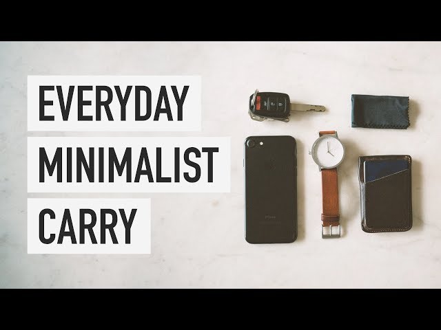 Everyday Minimalist Carry