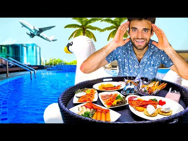 LIVING at WORLD’S BEST AIRPORT for 48 HOURS (Free 5-Star Resort)!
