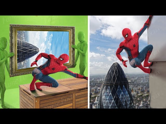 Spider-Man: Far From Home - Without CGI - Part 2 [RSP VFX Breakdown]