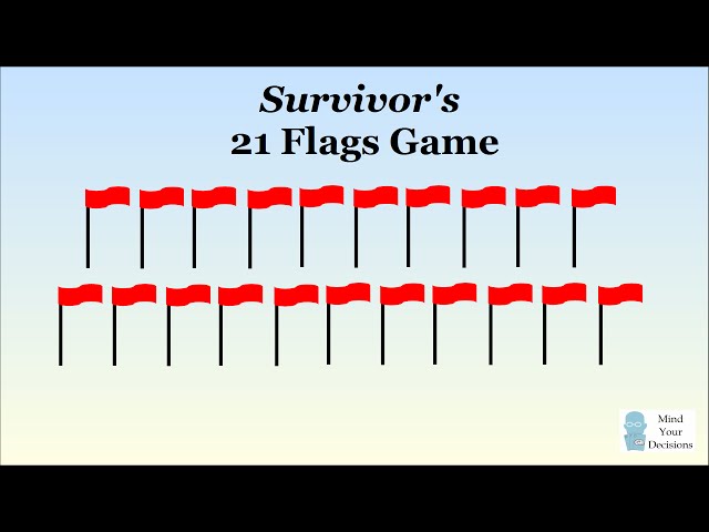 Can You Solve The 21 Flags Game From Survivor?