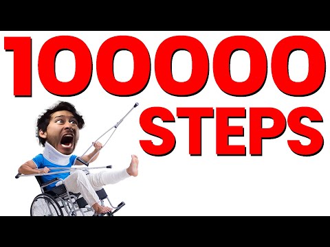 THIS CHALLENGE BROKE ME: 100000 Steps in a Single Day