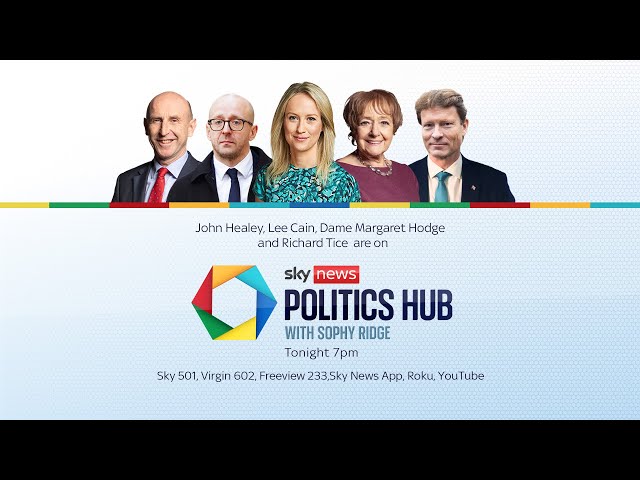 Watch Politics Hub with Sophy Ridge: Sunak, Starmer and failing to tackle extremism in their parties