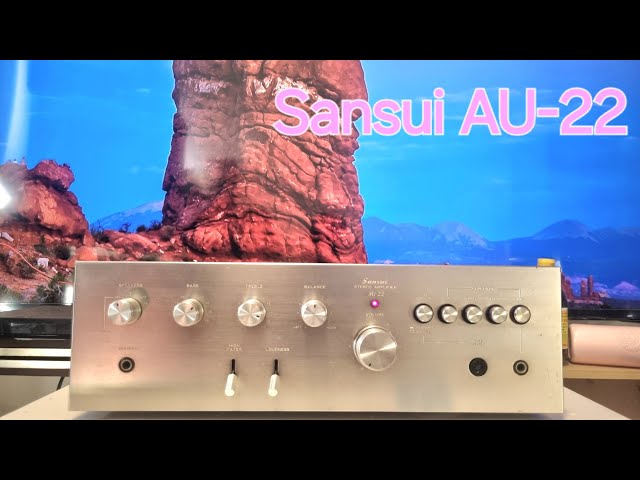 Sansui AU-22 (AU-2200) Stereo Amplifier. 0798775998 #hifiaudio #vintage #vintageaudio