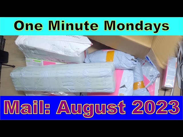 [aa-1mM] One Minute Mondays - Mail: August 2023 ⇢ v23-005
