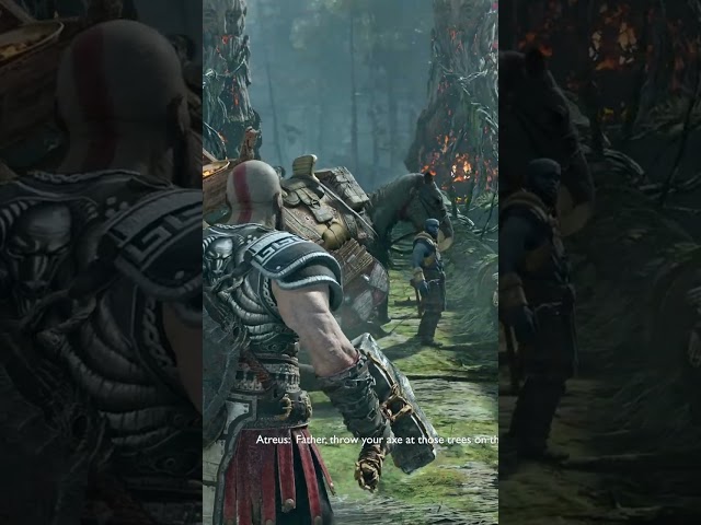 Kratos meeting a legend in the flesh for the first time 😢