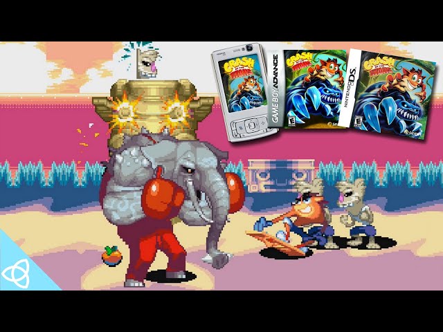 Crash of the Titans (Java, GBA and NDS Gameplay) | Demakes