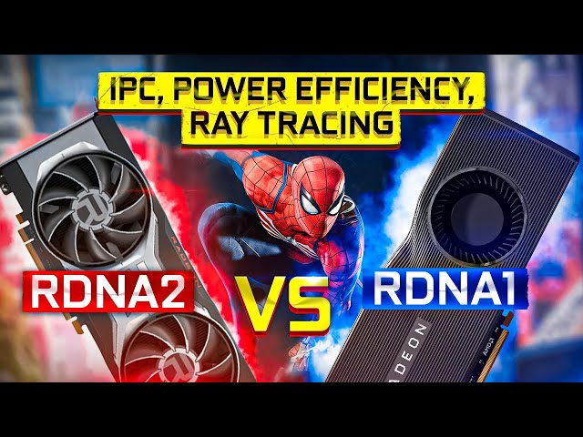 RX 6700XT vs RX 5700XT / IPC, Power Efficiency, Ray Tracing