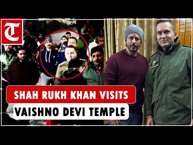 Actor Shah Rukh Khan visits Vaishno Devi Temple ahead of ‘Dunki’ release