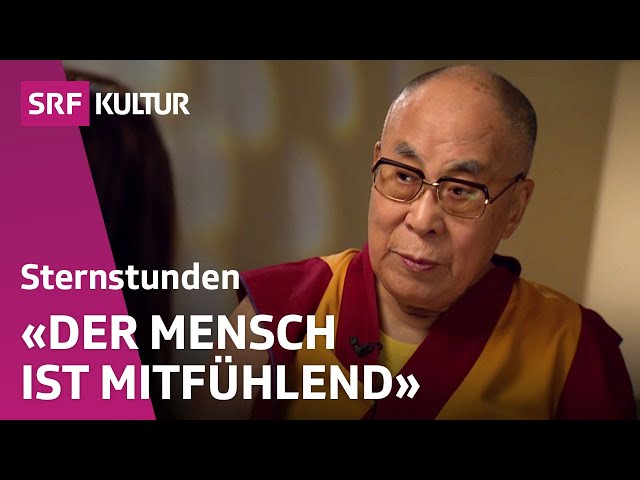 Dalai Lama: «Wir sollten ganzheitlich aufs Menschsein blicken» | Sternstunde Religion | SRF Kultur