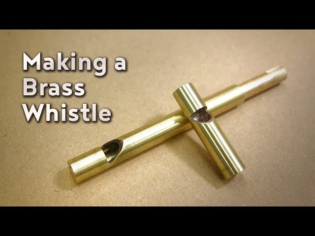 Making a Brass Whistle