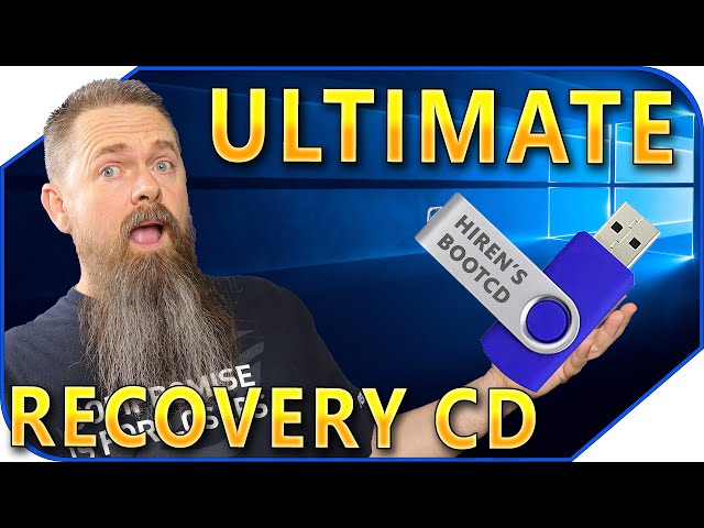 Ultimate Recovery Environment for Windows PCs