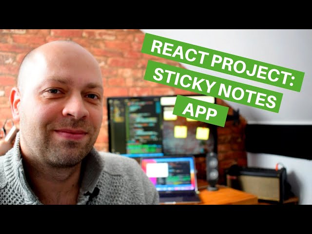 React Project: Sticky Notes App (useReducer Hook)