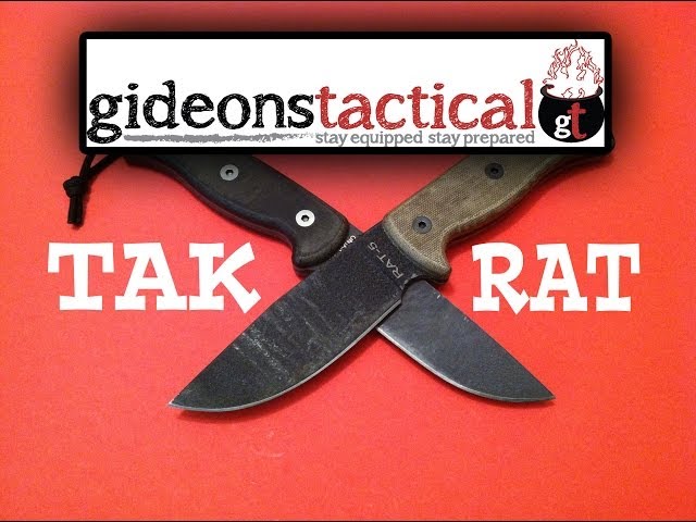 RAT 5 Vs. TAK 1 Knife Comparison