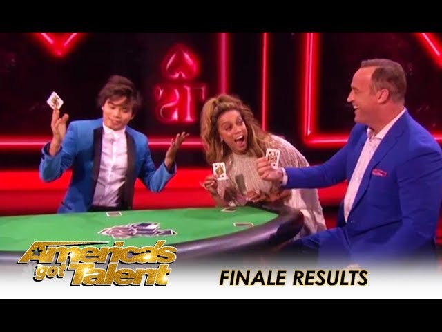 AGT Finale: Shin Lim Playing Poker Magic Will BLOW Your Mind!! | America's Got Talent 2018