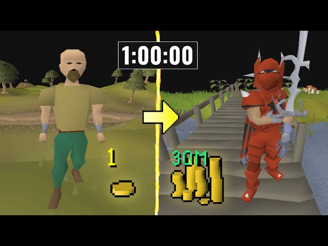 0 to 1,035,000,000 GP in 1 Hour on RuneScape. Here's How.