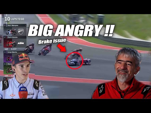 Marquez's BIG ANGRY Why CRASH AUSTIN Ducati Boss Must to Responsibility, INSANE Record of Vinales