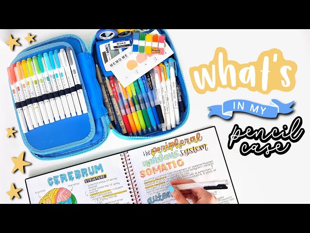 What's in Super Large Pencil Case? ⭐️