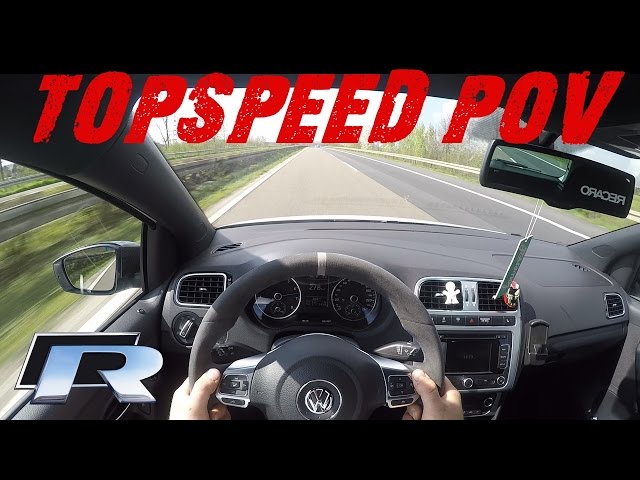 VW POLO WRC - TOPSPEED 280+ Km/H POV Acceleration Autobahn | 40 Perform