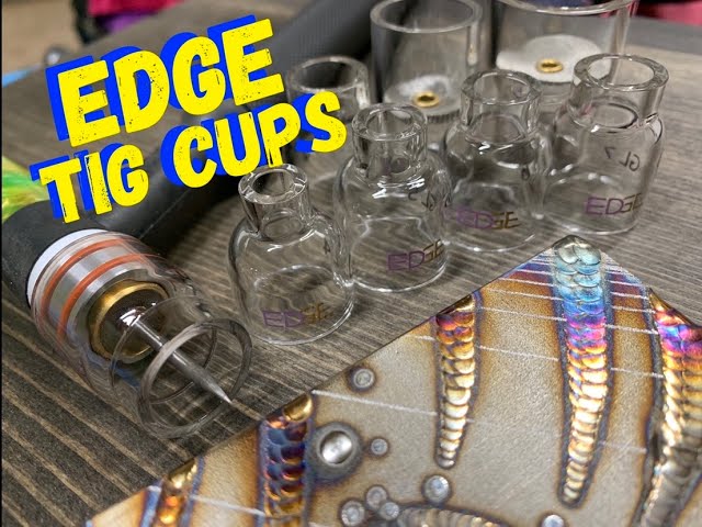 EDGE WELDING CUPS AND GAS LENS! TIG WELDING ART PROJECTS